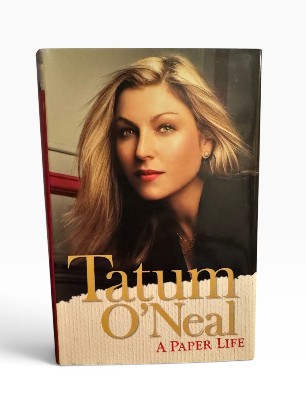 Tatum O'Neal A Paper Life 2004 Hardcover Memoir w/ Dust Jacket